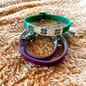 Rustic Cuff Forest Green Bracelet